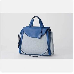 Kate Spade Saturday Tote Bag Leather Canvas gift 906RN